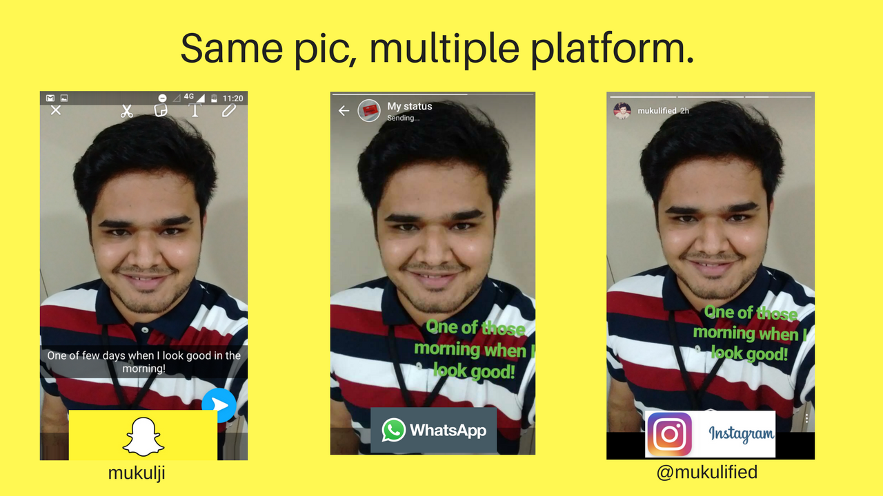 instgram snapchat whatsapp mukul